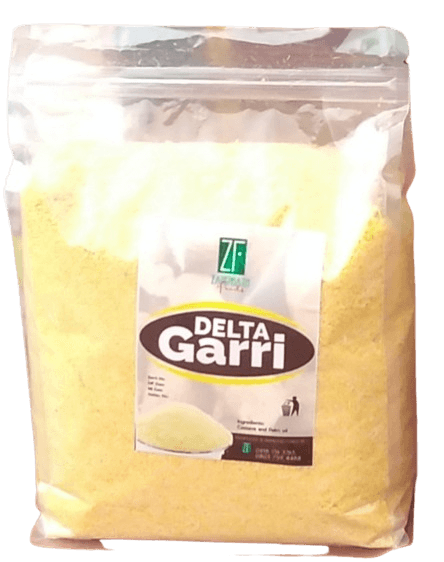 Yellow and White Unsour Garri